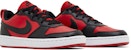 (JR) Nike Court Borough Low Recraft 'Hitam Merah University' DV5456-600