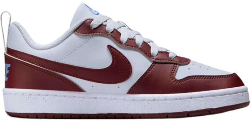 (Youth) Nike Court Borough Low Recraft 'Dark Team Red Pure Platinum' DV5456-006 Order (Youth) Nike Court Borough Low Recraft 'Dark Team Red Pure Platinum' DV5456-006