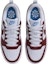 Shop (Youth) Nike Court Borough Low Recraft 'Dark Team Red Pure Platinum' DV5456-006