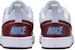 (Youth) Nike Court Borough Low Recraft 'Dark Team Red Pure Platinum' DV5456-006