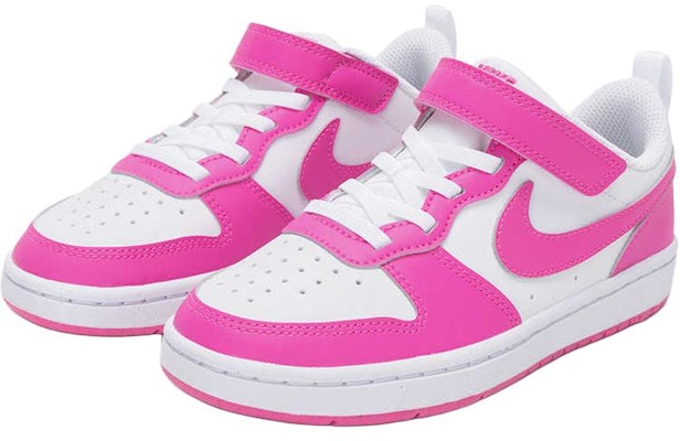 (Youth) Nike Court Borough Low Recraft 'Laser Fuchsia' DV5457-123 Lookbook (Youth) Nike Court Borough Low Recraft 'Laser Fuchsia' DV5457-123