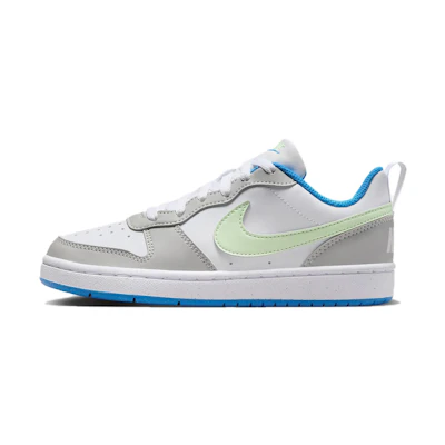 (Youth) Nike Court Borough Low Recraft 'Light Iron Ore Vapor Green'