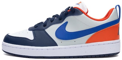 (Youth) Nike Court Borough Low Recraft 'Midnight Navy Team Orange' DV5456-401 (Youth) Nike Court Borough Low Recraft 'Midnight Navy Team Orange' DV5456-401