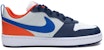 (JR) Nike Court Borough Low Recraft 'Midnight Navy Team Orange' - Biru Gelap Oren. DV5456-401