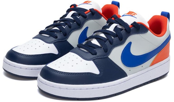 (Youth) Nike Court Borough Low Recraft 'Midnight Navy Team Orange' DV5456-401 Details for (Youth) Nike Court Borough Low Recraft 'Midnight Navy Team Orange' DV5456-401