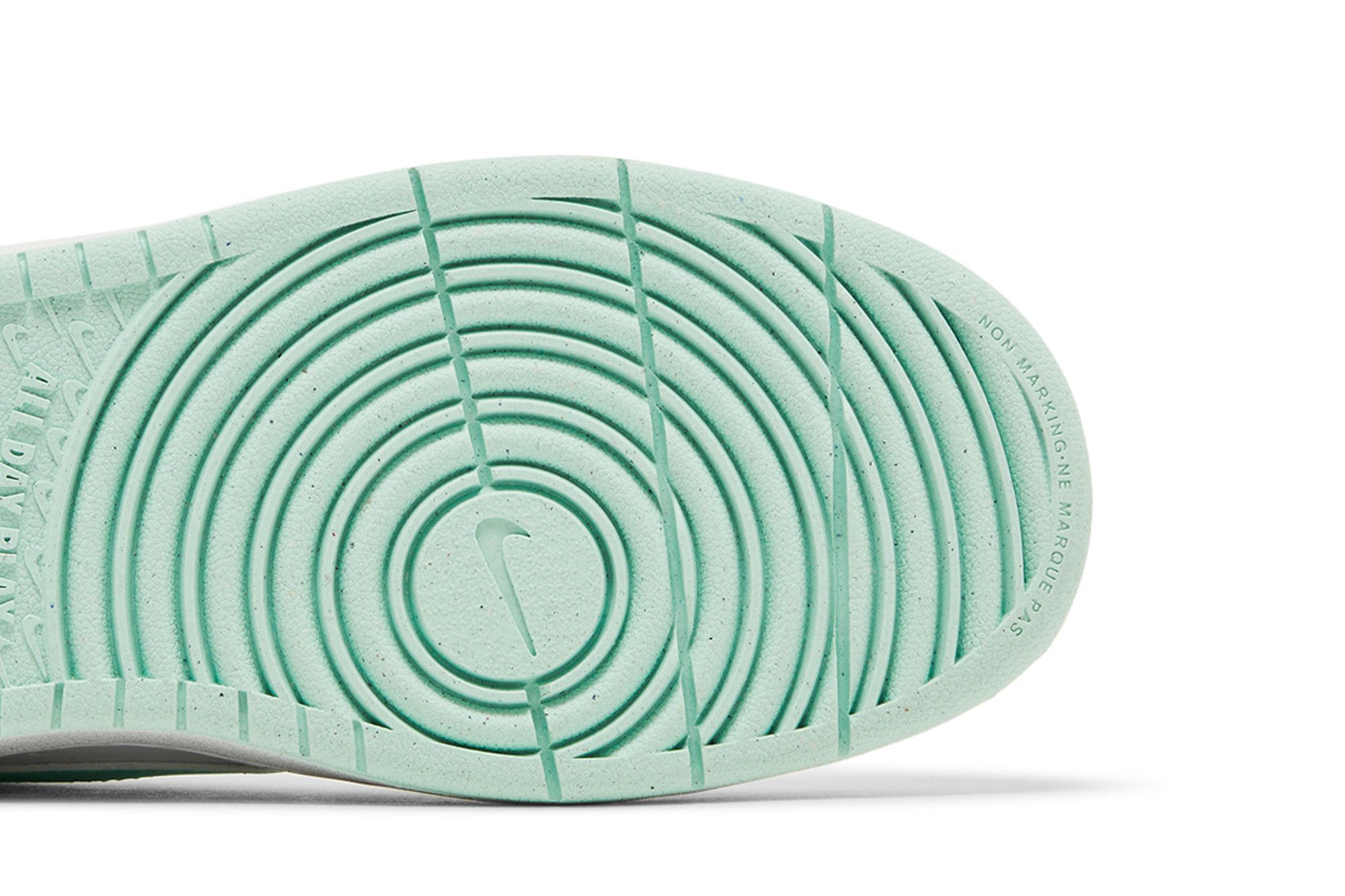 Details for (JR) Nike Court Borough Low Recraft 'Mint Foam' Wanita Lelaki Kasut FZ3539-100