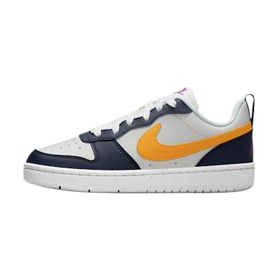 (Youth) Nike Court Borough Low Recraft 'Obsidian University Gold'