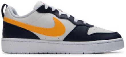 (JR) Nike Court Borough Low Recraft 'Obsidiana Oro Universitario' HJ3482-071 3
