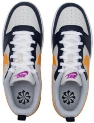 (JR) Nike Court Borough Low Recraft 'Obsidiana Oro Universitario' HJ3482-071 5