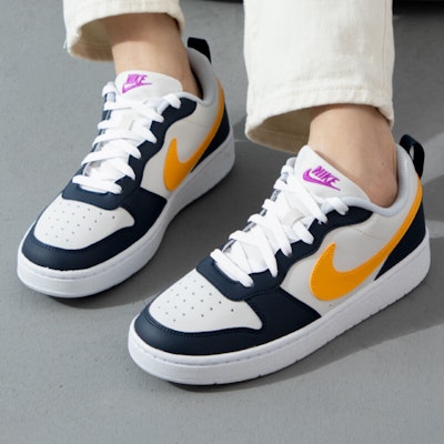 (Youth) Nike Court Borough Low Recraft 'Obsidian University Gold' HJ3482-071 Cheap (Youth) Nike Court Borough Low Recraft 'Obsidian University Gold' HJ3482-071