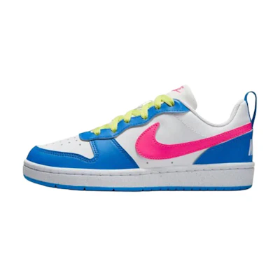 (Youth) Nike Court Borough Low Recraft 'Photo Blue Hyper Pink'