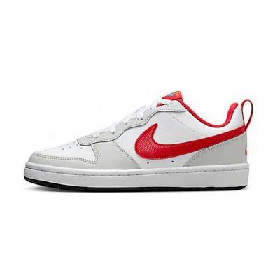 (Youth) Nike Court Borough Low Recraft 'Photon Dust University Red'