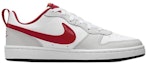 Order (JR) Nike Court Borough Low Recraft 'Kelabu Photon Merah Universiti' FZ5525-161