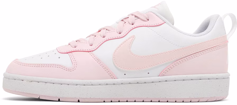 (Youth) Nike Court Borough Low Recraft 'Pink Foam White' DV5456-105 Lookbook (Youth) Nike Court Borough Low Recraft 'Pink Foam White' DV5456-105