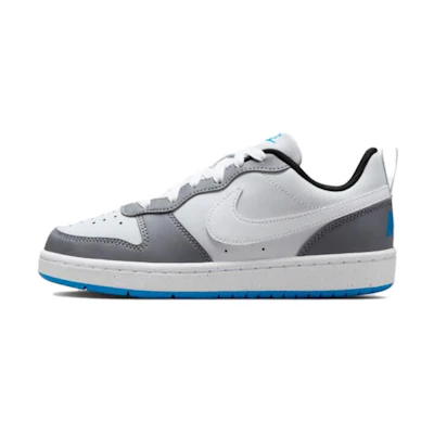 (Youth) Nike Court Borough Low Recraft 'Platinum Cool Grey Photo Blue'