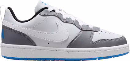 (Youth) Nike Court Borough Low Recraft 'Platinum Cool Grey Photo Blue' DV5456-019 (Youth) Nike Court Borough Low Recraft 'Platinum Cool Grey Photo Blue' DV5456-019