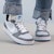 (JR) Nike Court Borough Low Recraft 'Platinum Cool Grey Photo Blue' DV5456-019