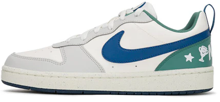 (Youth) Nike Court Borough Low Recraft 'Sail Court Blue Bicoastal' HM3722-141 (Youth) Nike Court Borough Low Recraft 'Sail Court Blue Bicoastal' HM3722-141