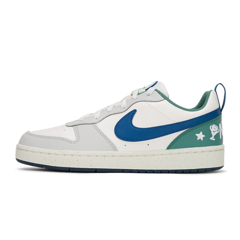 (Youth) Nike Court Borough Low Recraft 'Sail Court Blue Bicoastal' HM3722-141