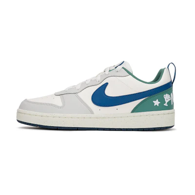(Youth) Nike Court Borough Low Recraft 'Sail Court Blue Bicoastal'