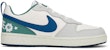 (Youth) Nike Court Borough Low Recraft 'Sail Court Blue Bicoastal' HM3722-141