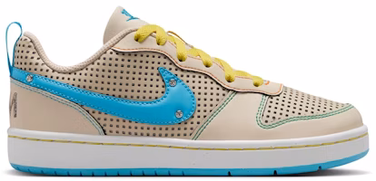 (Youth) Nike Court Borough Low Recraft 'Sanddrift Baltic Blue' IB7726-126 (Youth) Nike Court Borough Low Recraft 'Sanddrift Baltic Blue' IB7726-126