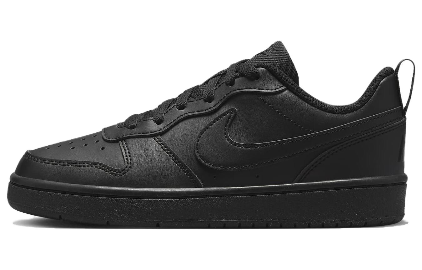 (Youth) Nike Court Borough Low Recraft 'Triple Black' DV5456-002