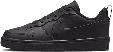 (Youth) Nike Court Borough Low Recraft 'Triple Black' DV5456-002 (Youth) Nike Court Borough Low Recraft 'Triple Black' DV5456-002