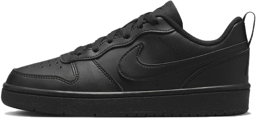 (Youth) Nike Court Borough Low Recraft 'Triple Black' DV5456-002 Buy (Youth) Nike Court Borough Low Recraft 'Triple Black' DV5456-002