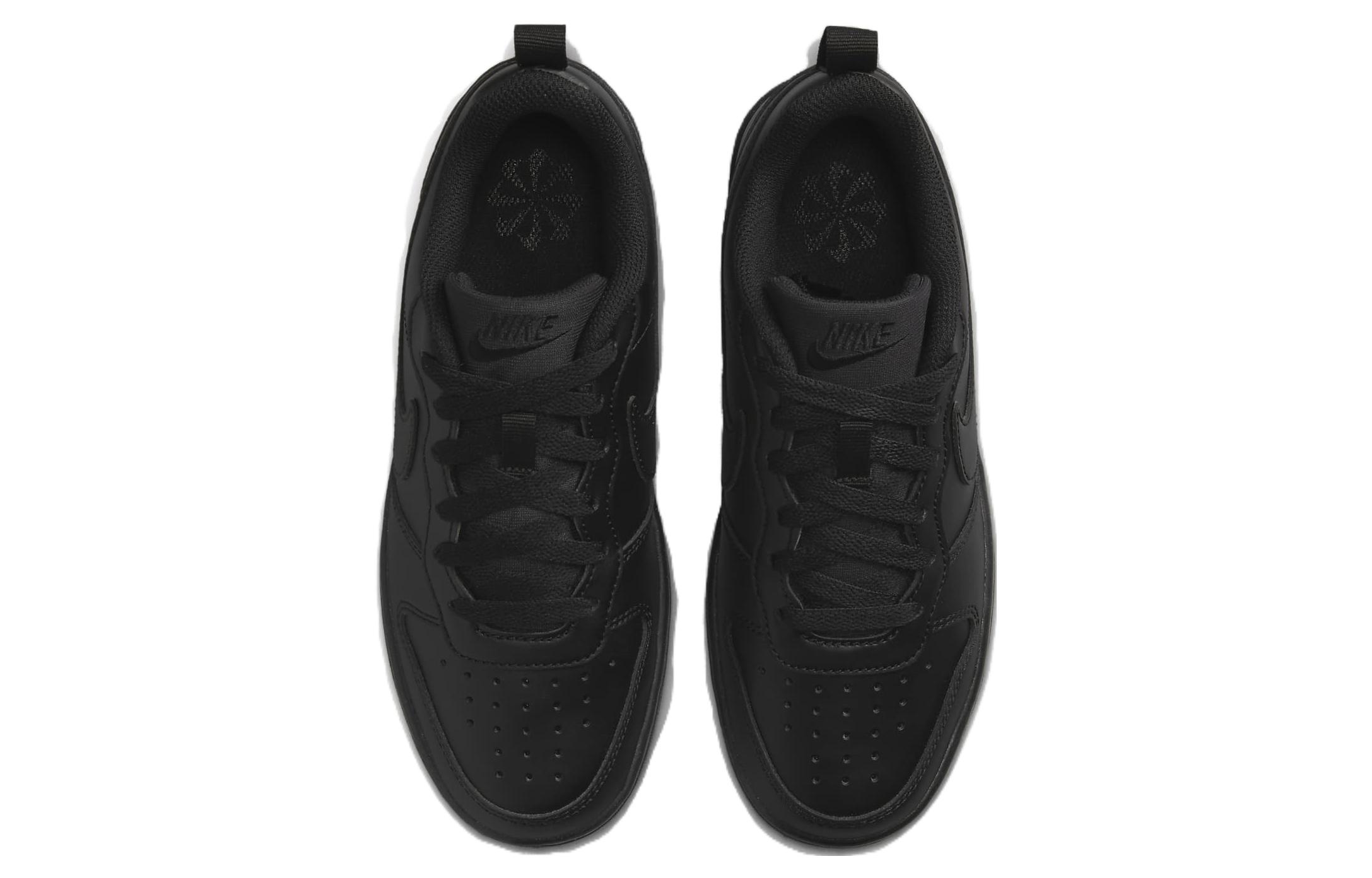 Shop (JR) Nike Court Borough Low Recraft 'Triple Black' Zapatillas Negras Totales DV5456-002