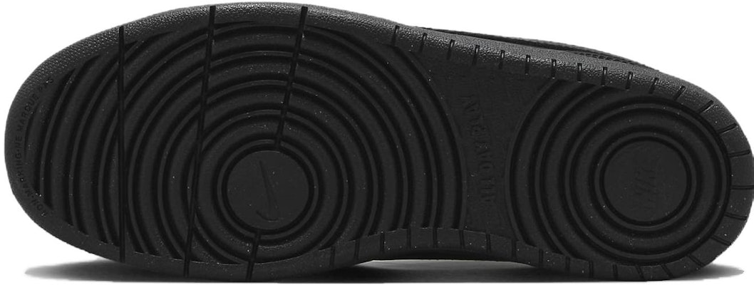 (Youth) Nike Court Borough Low Recraft 'Triple Black' DV5456-002 Details for (Youth) Nike Court Borough Low Recraft 'Triple Black' DV5456-002