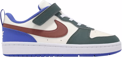 (Preschool) Nike Court Borough Low Recraft 'Vintage Green Dark Pony' DV5457-300 (Preschool) Nike Court Borough Low Recraft 'Vintage Green Dark Pony' DV5457-300