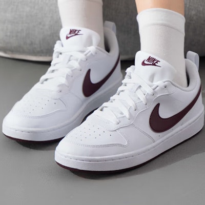 (Youth) Nike Court Borough Low Recraft 'White Burgundy Crush' DV5456-112 Shop (Youth) Nike Court Borough Low Recraft 'White Burgundy Crush' DV5456-112