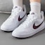 Shop (Youth) Nike Court Borough Low Recraft 'White Burgundy Crush' DV5456-112
