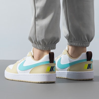(JR) Nike Court Borough Low Recraft 'Blanco Oro Menta' HM3726-731 Purchase (JR) Nike Court Borough Low Recraft 'Blanco Oro Menta' HM3726-731