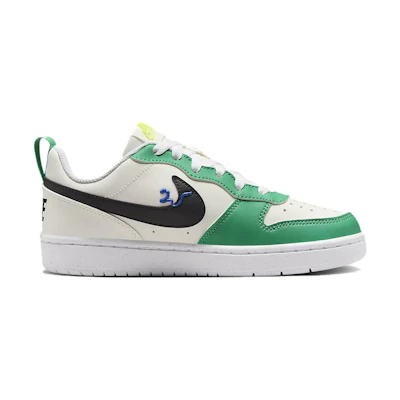 (Youth) Nike Court Borough Low Recraft 'White Green Black'