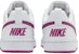 (Youth) Nike Court Borough Low Recraft 'White Hot Fuchsia' DV5456-121