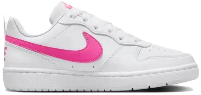 (Youth) Nike Court Borough Low Recraft 'White Laser Fuchsia' DV5456-113 Order (Youth) Nike Court Borough Low Recraft 'White Laser Fuchsia' DV5456-113