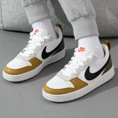 (Youth) Nike Court Borough Low Recraft 'White Olive Tan' HF0744-109 Order (Youth) Nike Court Borough Low Recraft 'White Olive Tan' HF0744-109