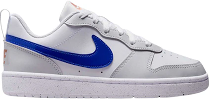 (Youth) Nike Court Borough Low Recraft 'White Racer Blue' DV5456-125 (Youth) Nike Court Borough Low Recraft 'White Racer Blue' DV5456-125