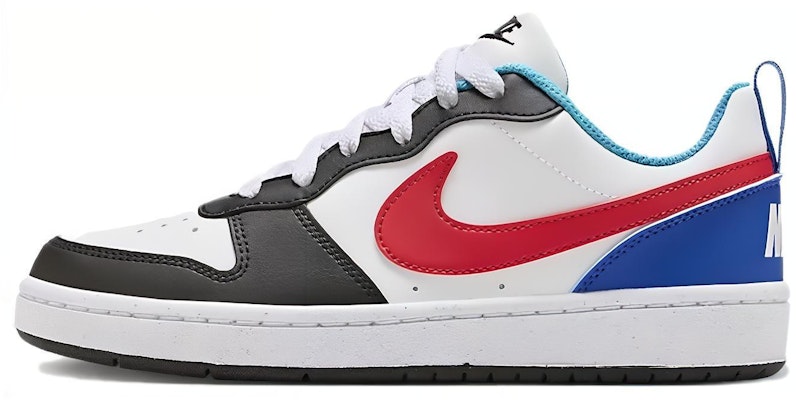 (JR) Nike Court Borough Low Recraft 'Putih Merah Hitam Biru' HF0742-161 Buy (JR) Nike Court Borough Low Recraft 'Putih Merah Hitam Biru' HF0742-161