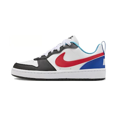 (Youth) Nike Court Borough Low Recraft 'White Red Blue'