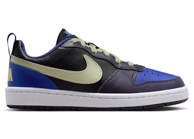 (Youth) Nike Court Borough Low Recraft Black Cave Purple Olive Aura