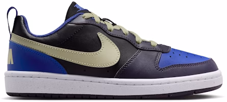 (Youth) Nike Court Borough Low Recraft Black Cave Purple Olive Aura DV5456-011 (Youth) Nike Court Borough Low Recraft Black Cave Purple Olive Aura DV5456-011