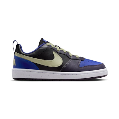 (Youth) Nike Court Borough Low Recraft Black Cave Purple Olive Aura