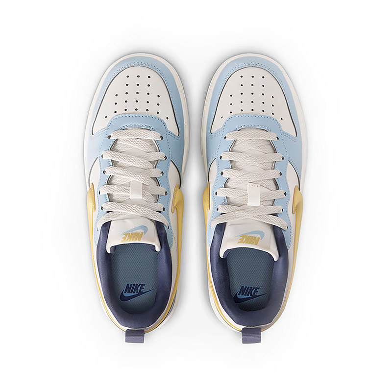 Details for (JR) ナイキ コートバロー ロー リクラフト グレードスクール スニーカー IM6698-171