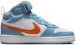Order (Youth) Nike Court Borough Mid 2 'Aquarius Blue Total Orange' HF4791-407