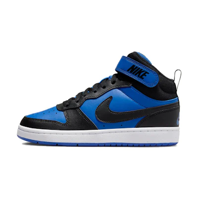 (Youth) Nike Court Borough Mid 2 'Black Game Royal'