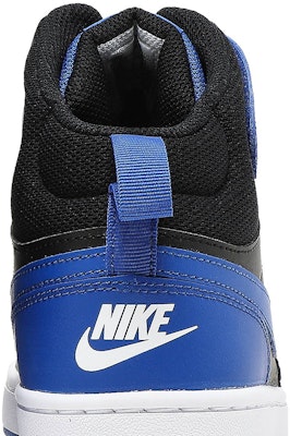 (Youth) Nike Court Borough Mid 2 'Black Game Royal' DM8872-001 Sizing (Youth) Nike Court Borough Mid 2 'Black Game Royal' DM8872-001
