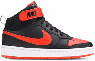 (Youth) Nike Court Borough Mid 2 'Bred' CD7782-003 (Youth) Nike Court Borough Mid 2 'Bred' CD7782-003